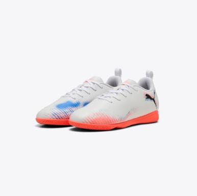 white puma indoor soccer shoes