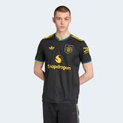 adidas Manchester United 25/26 Third Jersey: Black/Gold