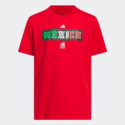 adidas Mexico Jersey Hook Tee Youth World Cup 2026