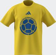 adidas Colombia DNA Graphic Tee World Cup 2026: Yellow
