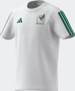 adidas Mexico DNA Tee Youth World Cup 2026: White/Green