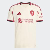 adidas Liverpool FC 25/26 Away Jersey: White