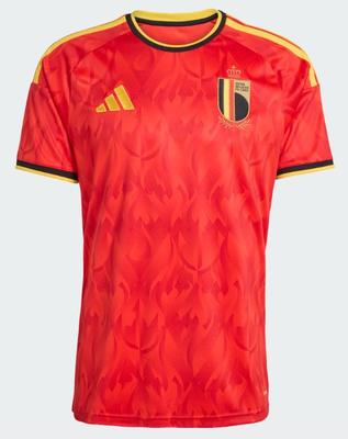 adidas Belgium Home Jersey 2026 World Cup