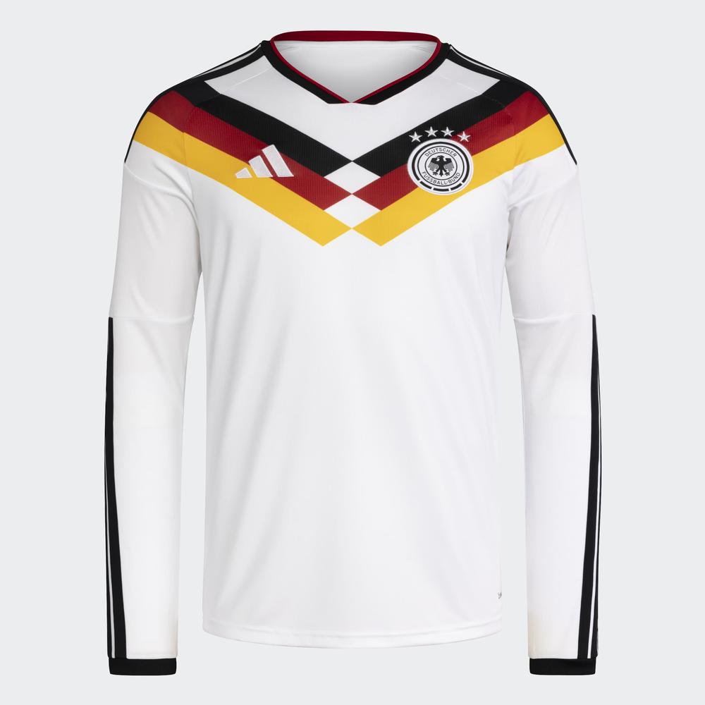 Germany サッカーシャツ ホワイト Lサイズ 新品 adidas Germany World Cup 26 Home Replica Long Sleeve Jersey