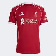 adidas Liverpool FC Home Jersey 25/26: Red
