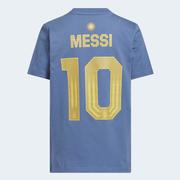 adidas Argentina Messi Name & Number Tee Youth WC26: Blue
