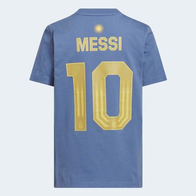 adidas Argentina Messi Name & Number Tee Youth WC26