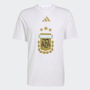 adidas Argentina DNA Graphic Tee World Cup 2026: White