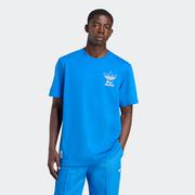 adidas Real Madrid Terrace Icons Graphic T-Shirt: Bluebird