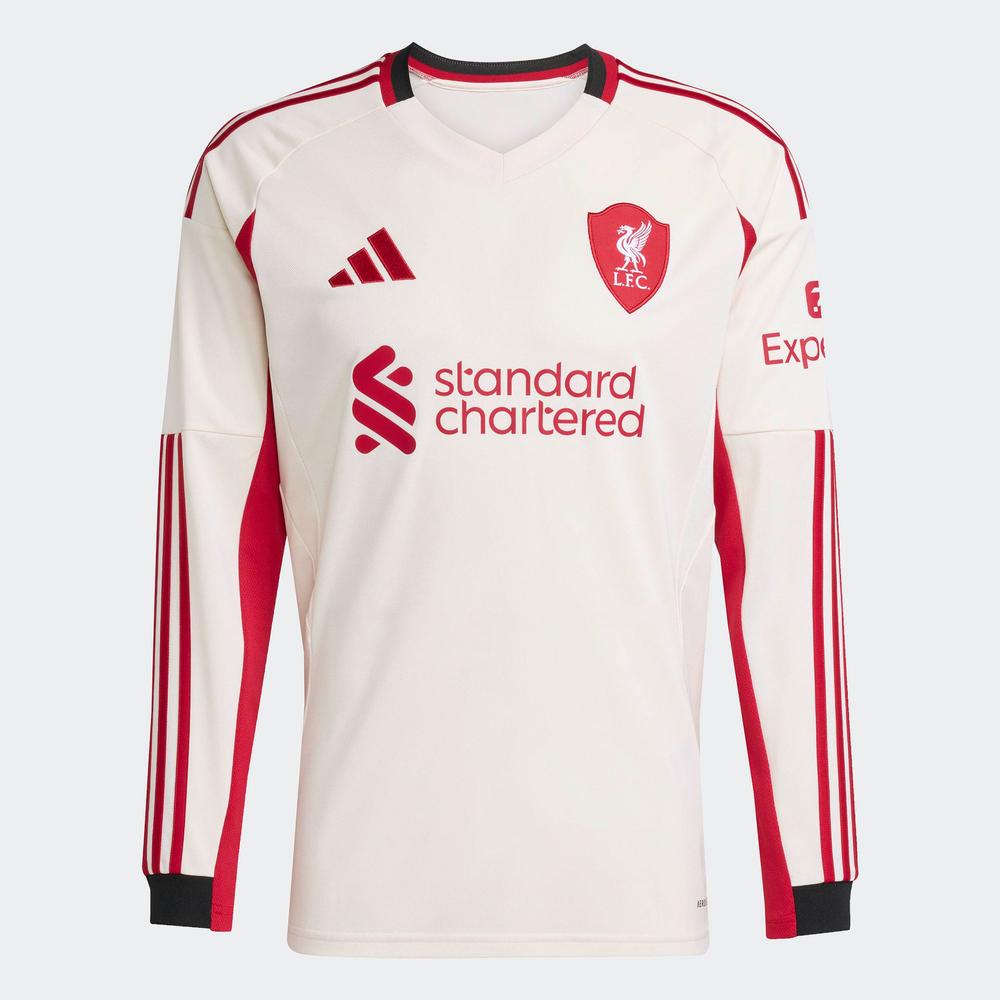 adidas Liverpool FC 25/26 Long Sleeve Away Jersey