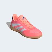 adidas Predator League Indoor Soccer Shoes Youth: Coral/White/Orange