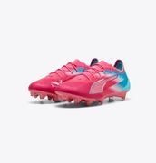 Puma Ultra 6 Ultimate FG Soccer Cleats: Hero Blue/Sunset Pink