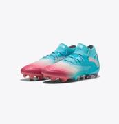 Puma Future 8 Ultimate FG Soccer Cleats: Hero Blue/Sunset Pink