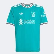 adidas Liverpool FC 3rd Jersey Youth 25/26: Sea Green