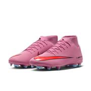 Nike Mercurial Superfly 10 Club FG Soccer Cleats: Magic Flamingo/Black/Total Crimson