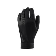 Nike Academy Therma-FIT Soccer Gloves: Black/Black