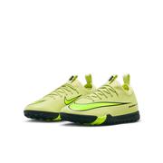 Nike Jr. Mercurial Vapor 16 Academy Little/Big Kids' Turf Low-Top Soccer Shoes: Limelight/Volt/Hyper Crimson