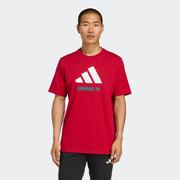 adidas Liverpool FC Seasonal Graphic T-Shirt: Red