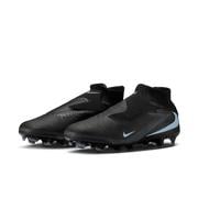 Nike Phantom 6 High Pro Firm-Ground Soccer Cleats: Black/Black