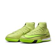 Nike Mercurial Superfly 10 Academy IC High-Top Soccer Shoes: Limelight/Volt/Hyper Crimson
