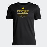 adidas Columbus Crew Pregame Shirt Youth: Black