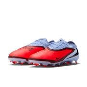 Nike Phantom 6 Low Pro Firm-Ground Soccer Cleats: Royal Tint/Bright Crimson