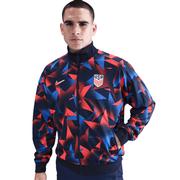 USMNT Academy Pro Men's Nike Dri-FIT Soccer Anthem Jacket: Obsidian/Challenge Red