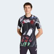 adidas Manchester United 25/26 Pre Match Jersey: Black/White/Red