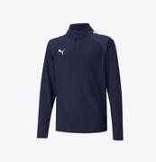 Puma TeamLiga Training 1/4 Zip Youth: Navy
