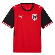 Puma Austria Home Jersey World Cup 2026: Red/Black