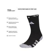 adidas 5-Star Team Traxion 2.0 Crew Sock: Black