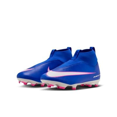 Nike Jr. Mercurial Superfly 10 Academy Little/Big Kids' Multi-Ground High-Top Soccer Cleats