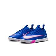 Nike Jr. Mercurial Vapor 16 Academy Little/Big Kids' Indoor/Court Low-Top Soccer Shoes: Racer Blue/White