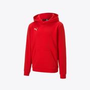 Puma Teamgoal 23 Casuals Hoody Youth: Red