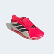 adidas Predator Club Fold-over Tongue FG: Lucid Red/Black/White