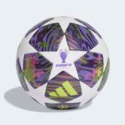 adidas UEFA Champion's League Final League Soccer Ball: White/Purple/Solar Yellow/Shock Pink