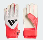 adidas Predator Goalkeeper Training Gloves Youth: White/Lucid Red/Black