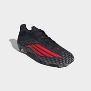 adidas F50 Pro FG Soccer Cleats: Black/White/Lucid Red