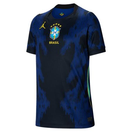 Nike Brazil 2026 Stadium Away Big Kids' Jordan Dri-FIT Soccer Replica Jersey