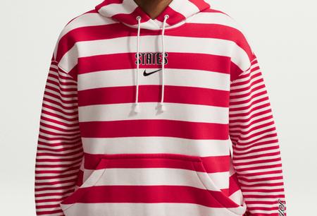 USMNT Phoenix Fleece Women's Nike Soccer Oversized Pullover Hoodie
