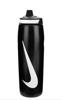 Nike Refuel Water Bottle 32oz: Black/White