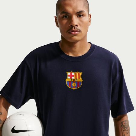 Nike FC Barcelona Men`s Long-Sleeve T-Shirt | SoccerPlusUSA