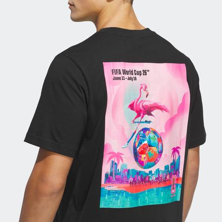 adidas World Cup 2026 Miami Host City Poster Tee