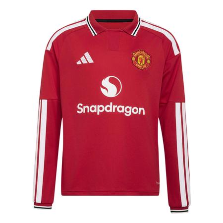 adidas Manchester United 26/27 Home Jersey Kids Longsleeve