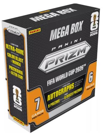 2026 Panini Prizm FIFA World Cup Soccer Mega Box