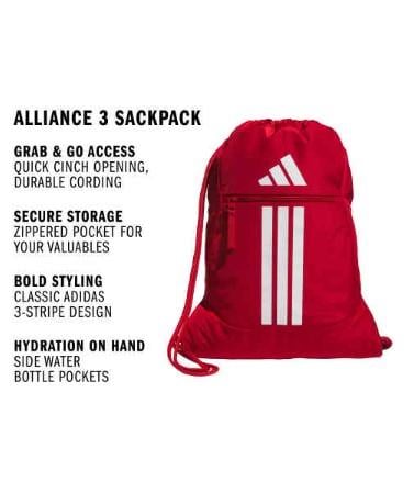 adidas Alliance 3 Sackpack