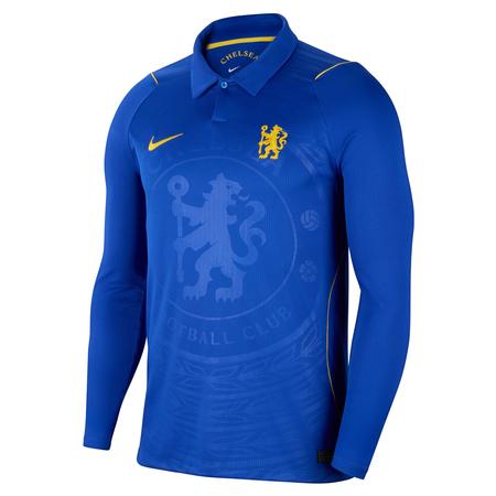 Chelsea FC 2026/27 Stadium Home Men's Nike Dri-FIT Soccer Replica Long-Sleeve Jersey