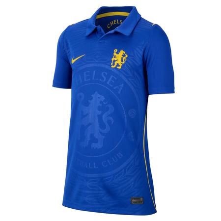 Chelsea FC 2026/27 Stadium Home Big Kids' Nike Dri-FIT Soccer Repica Jersey