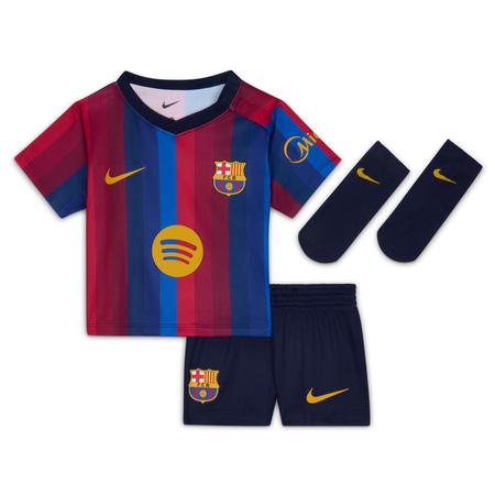 FC Barcelona 2026 Stadium Home Baby/Toddler Nike Soccer Replica 3-Piece Kit