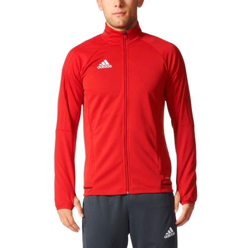 adidas tiro jacket red